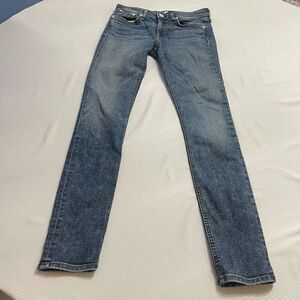 Rag & Bone Cate Mid Rise Skinny Denim Jeans Size 26